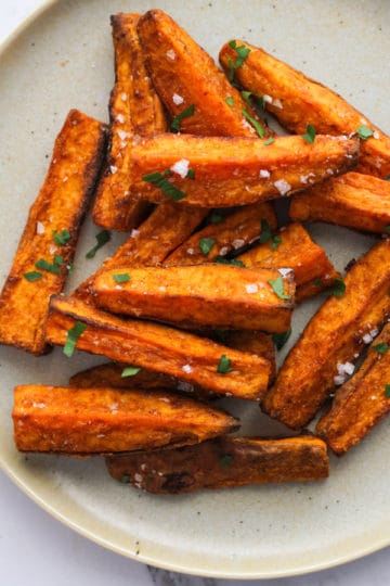 Air Fryer Sweet Potato Wedges | Cook It Real Good