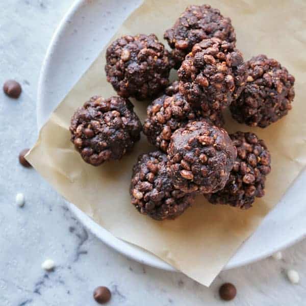 healthy chocolate crackles