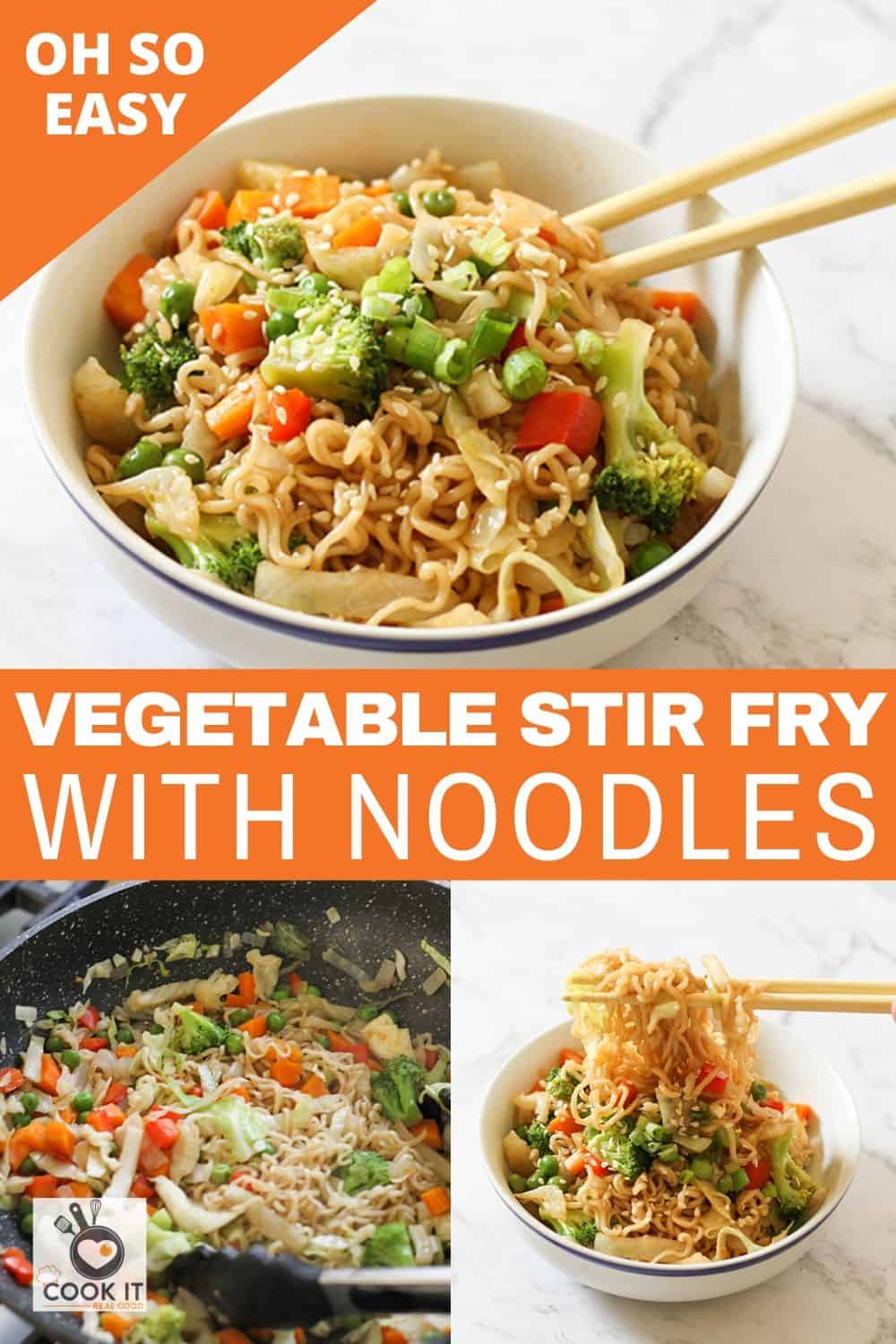 Vegetable Stir Fry with Noodles - Cook it Real Good