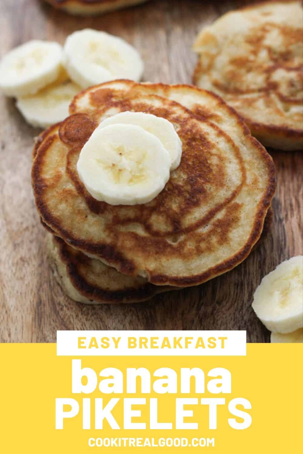 Banana Pikelets - Cook it Real Good